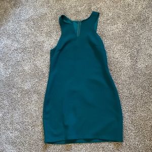 Forest green dress